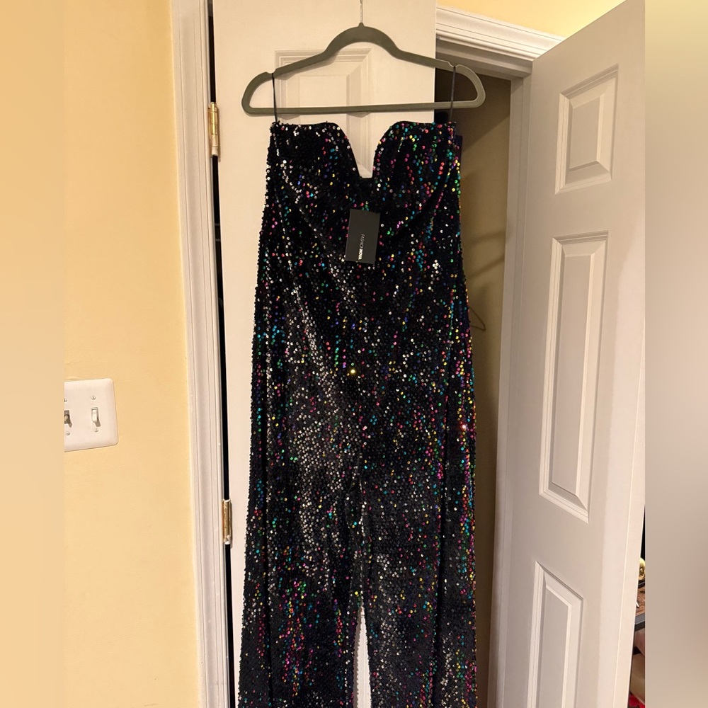Sequin Party Jumpsuit